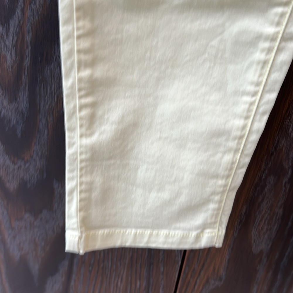 Stile Bennetton, Light Yellow Women’s Pants Small Spring Travel Work Casual - Picture 4 of 11